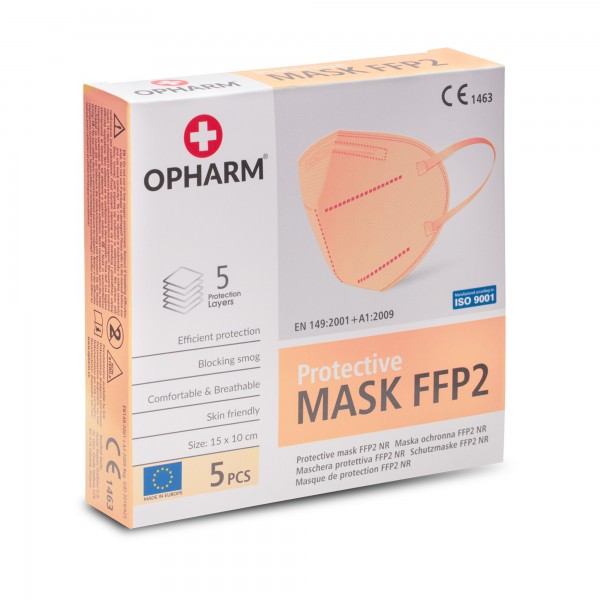 Maska Ochronna FFP2 5 sztuk...
