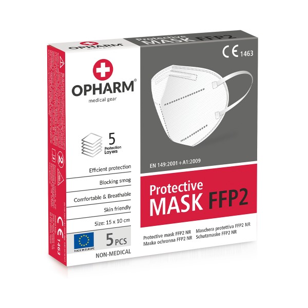 Maska Ochronna FFP2 5 sztuk...